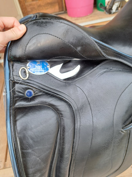 17.5" Hastilow & Sons Bambaugh Dressage Saddle