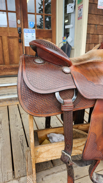 16" Bob's Duane Latimer Reining Saddle