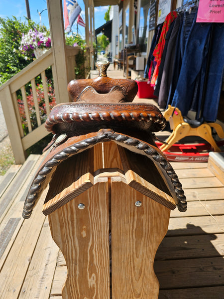 15" Simco Western Equitation Saddle