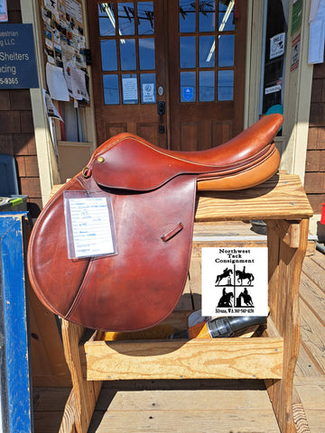 17.5" Dover Circuit Close Contact Jump Saddle