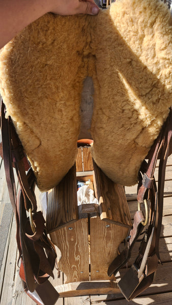 15.5" Fred Hook Western Trail Saddle