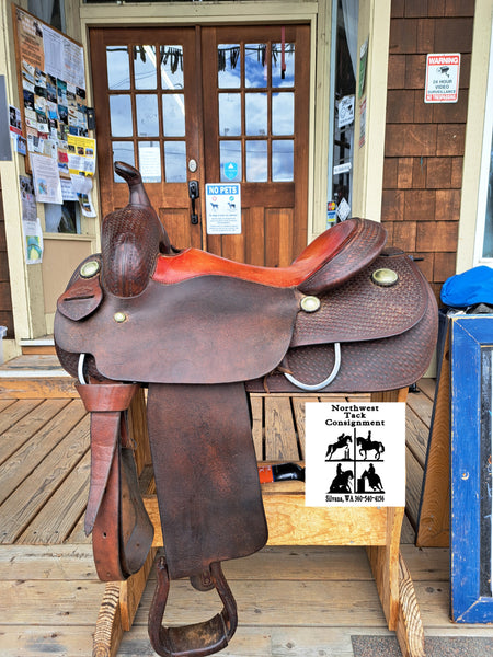 16" Bob's Custom Saddles Ranch Cutter
