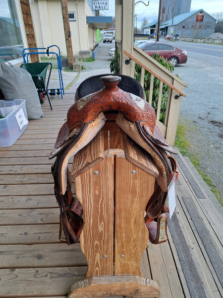 15" Big Horn Equitation Saddle Set