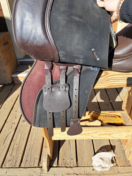 17" Wintec 500 All Purpose English Saddle