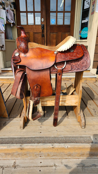 16" Billy Cook Roper Western Saddle