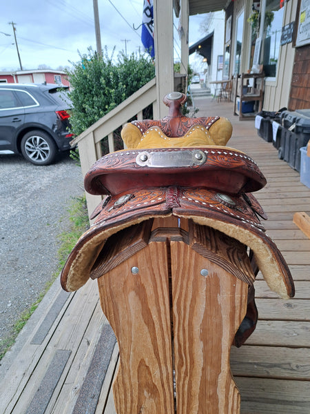 15" Tex Tan Western Saddle
