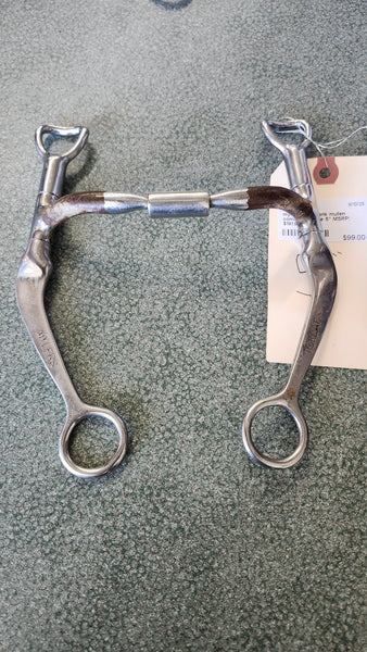 5" Myler Flat Shank Mullen Comfort Snaffle
