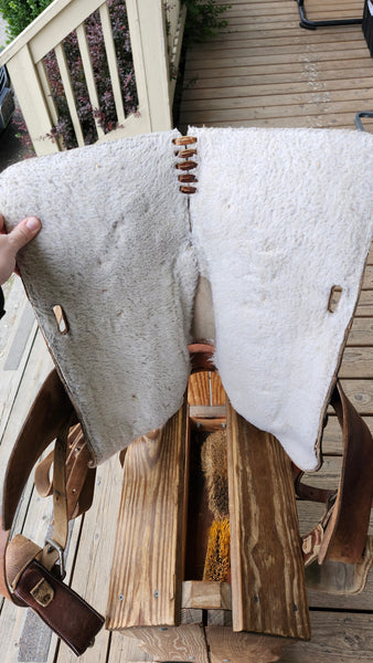 12" Ozark Leather Western Saddle
