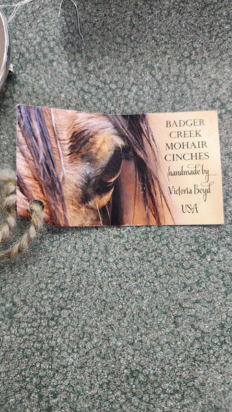 30" Badger Creek Custom Mohair Cinch