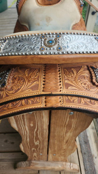 17" Silver Mesa Equitation Saddle