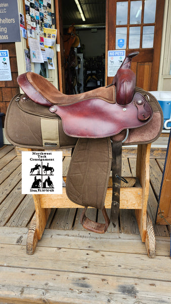 ON TRIAL 17" Fabtron Western Trail Saddle