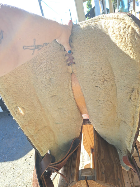 15" Simco Western Equitation Show Saddle