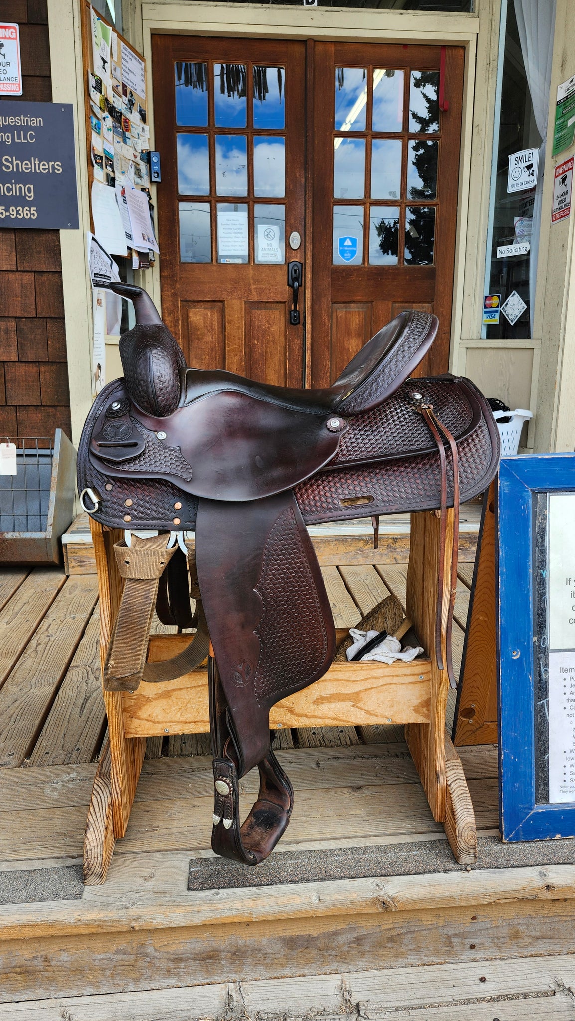 16" Circle Y Park and Trail Saddle