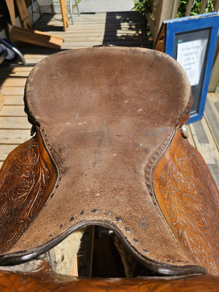 15" Simco Western Equitation Saddle