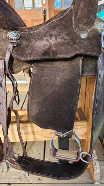 14.5" Master Saddles Selas Barrel Saddle