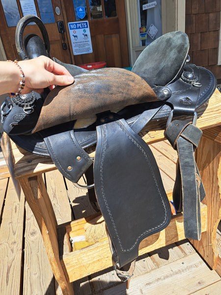14" Double Diamond Tek II Endurance Saddle