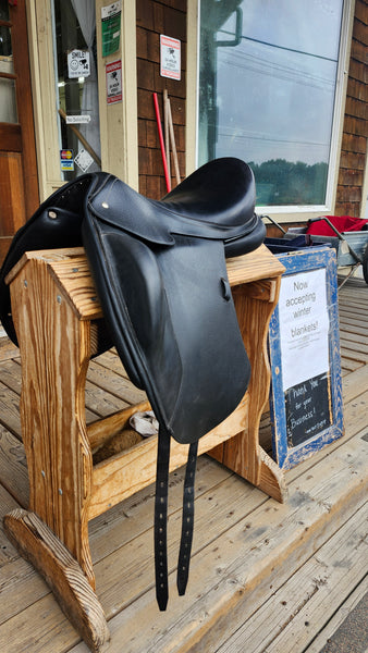 17.5" Greg Allan Custom Monoflap Dressage Saddle