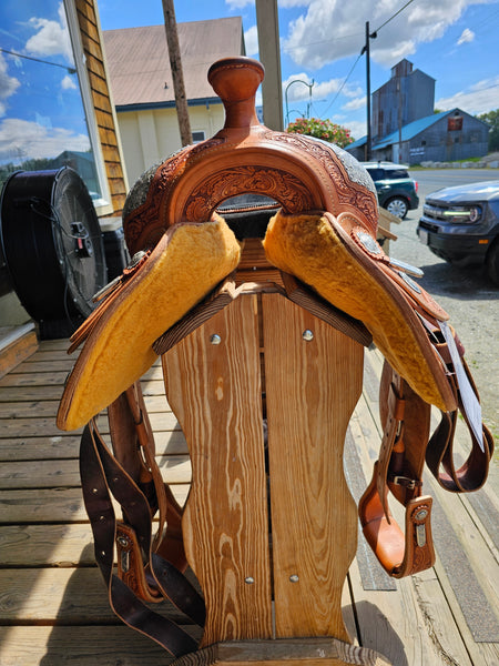 16.5" Randy Paul by Bob's Custom Saddlery Western Equitation Saddle