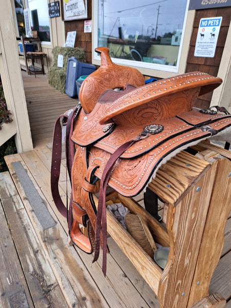12" King Series Youth Braden Trail Saddle