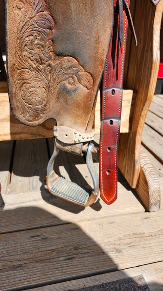 14" Martha Josey Cirlce Y  Barrel saddle