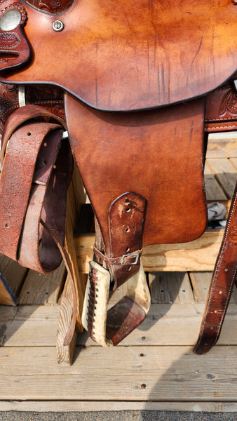 16" Billy Cook Roper Western Saddle