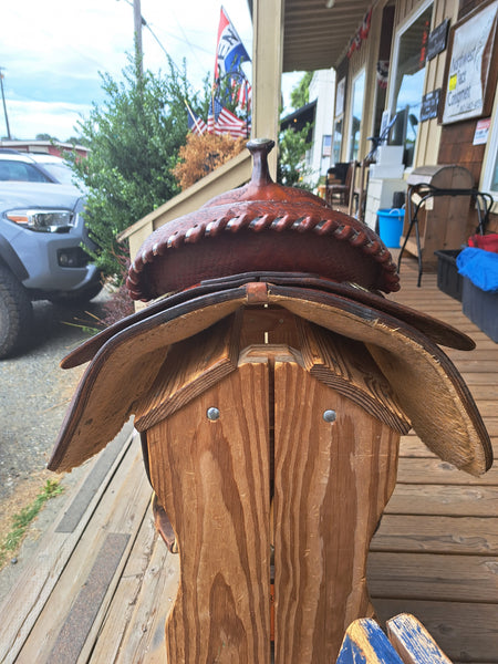 15.5" Billy Cook Reining Saddle