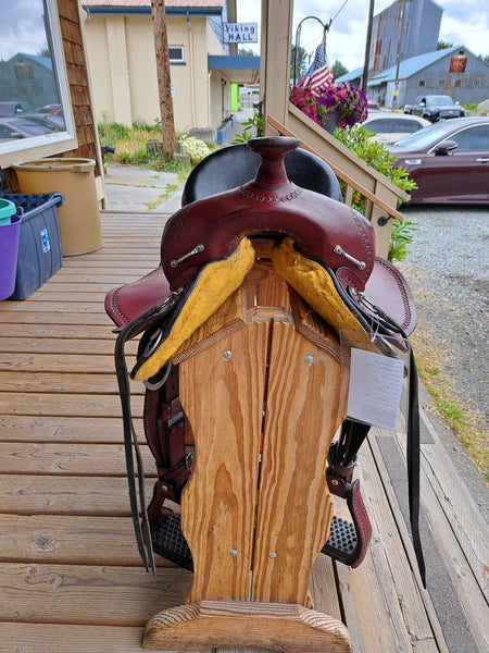19" Dixieland Western Gaited Saddle