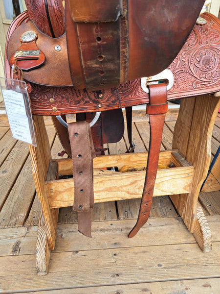 14" Cicle Y The Proven Barrel Racing Saddle