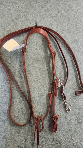 NEW Circle R Headstall With reins