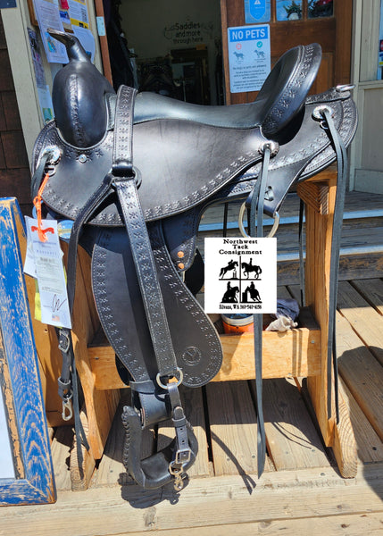 16" Circle Y Alabama Trail Gaiter Western Saddle