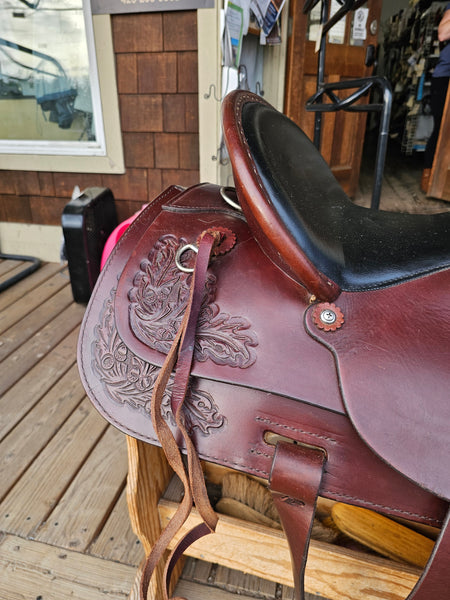 17" Circle Y All Around Western Trail Saddle