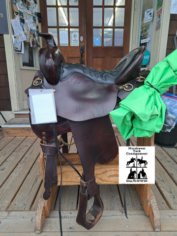 15.5" Tucker Black Mountain Trail Saddle