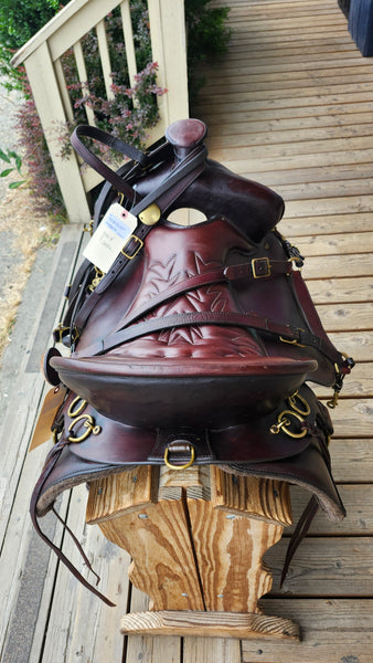 17.5" Tucker High Plains Western Trail Saddle