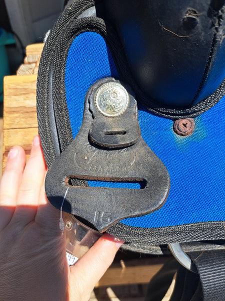 15" Abetta Synthetic Western Saddle
