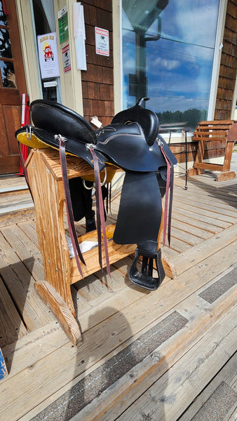 17" Tennessee Saddlery Johnny Cash Gaited Western Trail Saddle