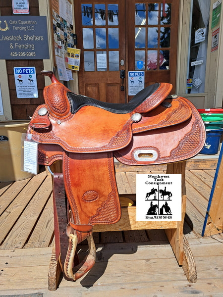 16.5" Billy Cook Pro Reiner Saddle