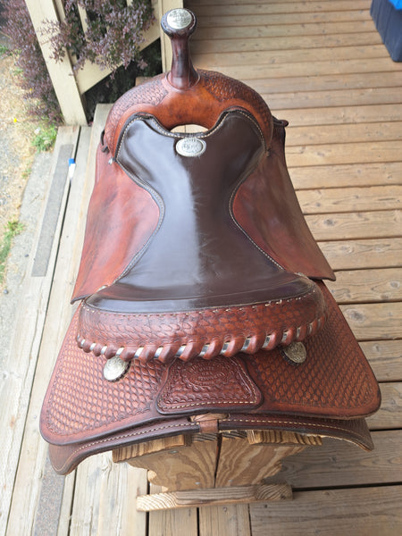 15.5" Billy Cook Reining Saddle