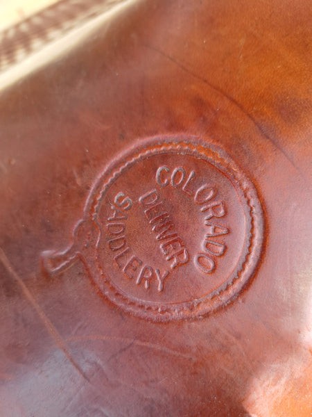 16" Colorado Saddlery Mile High western ranch trail saddle