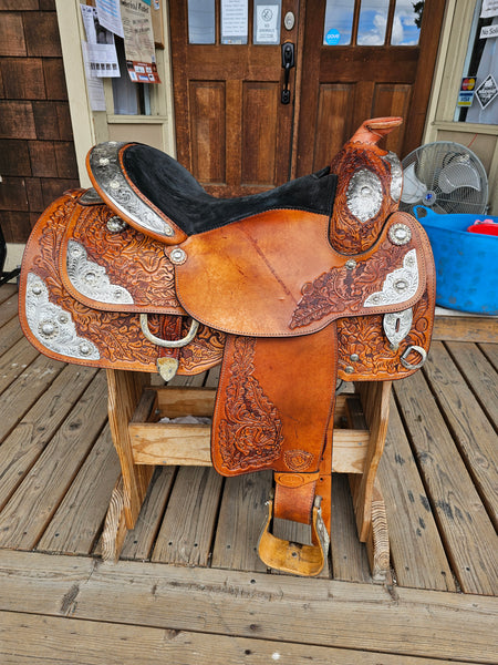 ON TRIAL 15.5" Tex Tan Imperial Western Equitation Show Saddle