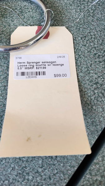 5.5" Herm Sprenger Sensogan Loose Ring