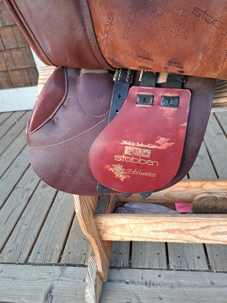 ON TRIAL 17" Stubben Edelweiss Close Contact Jump Saddle