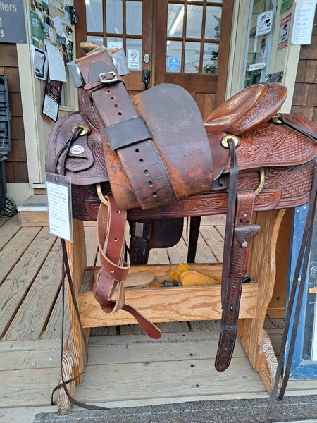 ON TRIAL 15.5" Circle Y All Around Roping Saddle