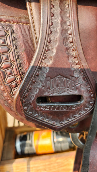 17.5" Tucker Square Skirt Western Trail Saddle