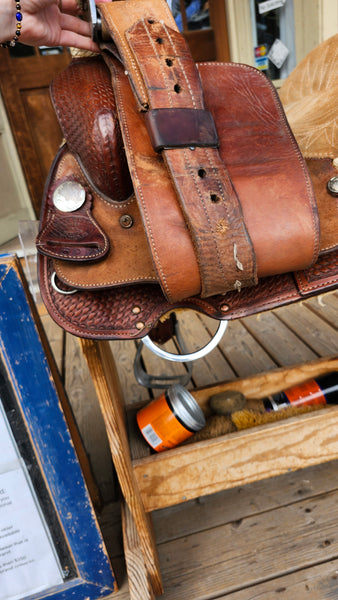 14" Billy Cook Barrel Saddle