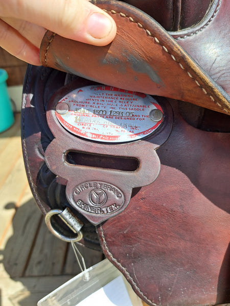 15" Circle Y Park & Trail Western Saddle