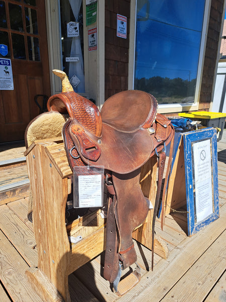 14" About The Horse Barrel Saddle