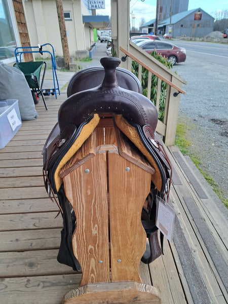 15" Circle Y Topeka Flex2 Trail Saddle