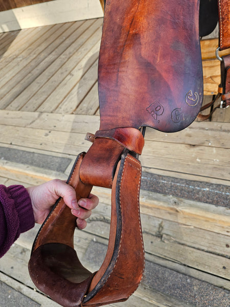 16" Simco Roping Saddle