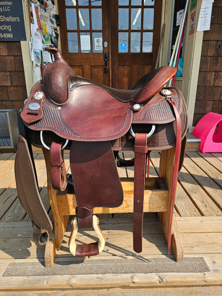 16" Crates Western Cordura Trail Saddle