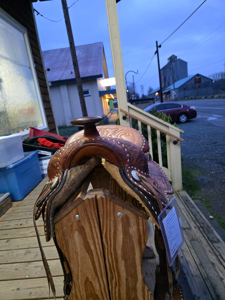 15" Hereford Tex Tan Western Equitation Show Saddle